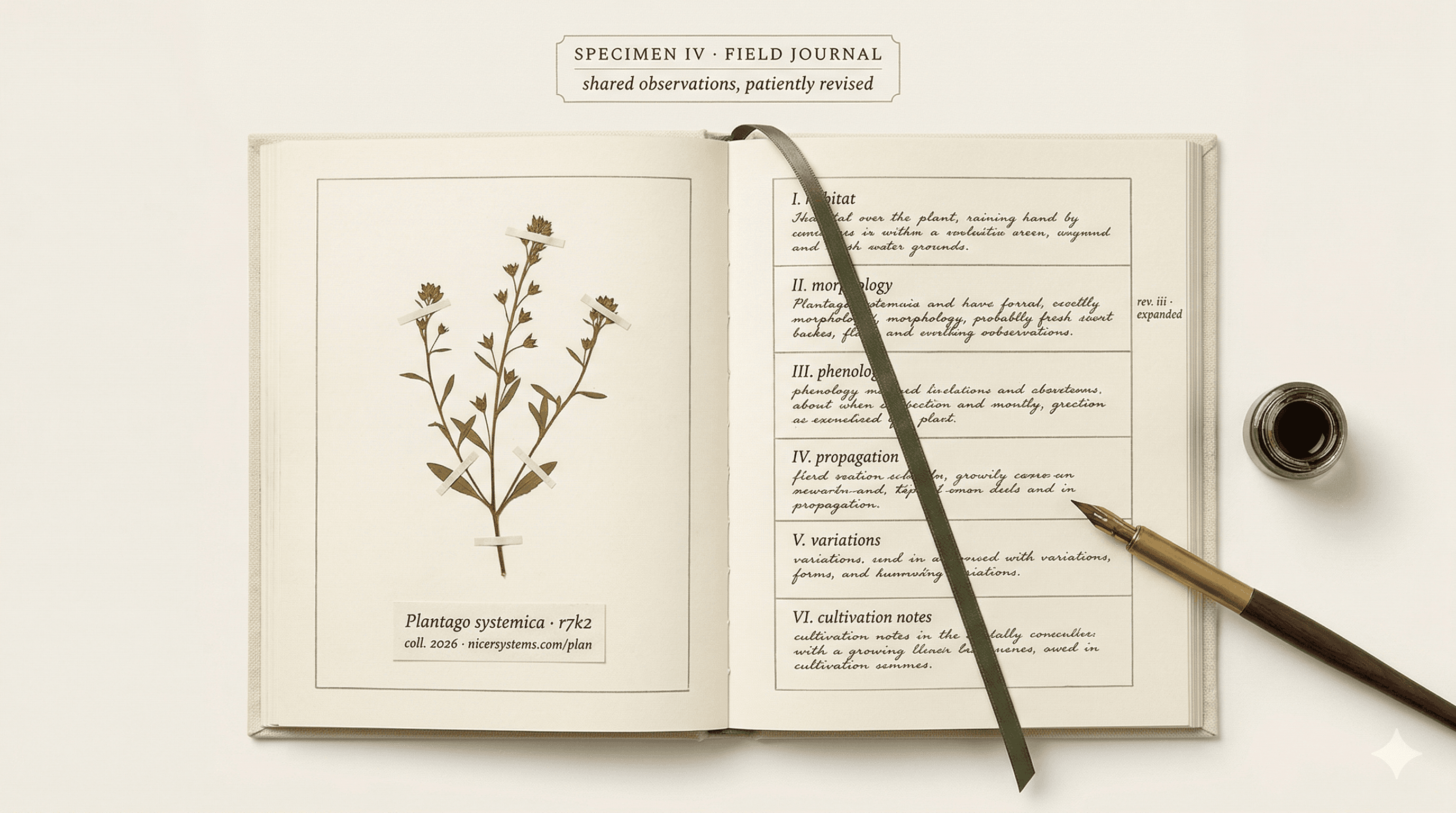 Shareable link with section-by-section refinement